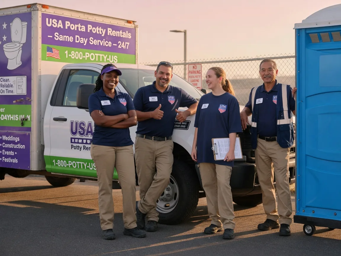 Porta Potty Rental company in Sidney, MT